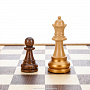 Шахматный ларец с деревянными фигурами 47х47 см, фотография 6. Интернет-магазин ЛАВКА ПОДАРКОВ